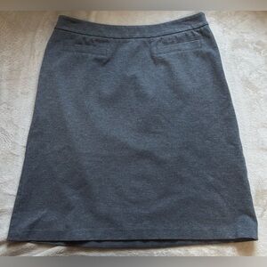 Talbots gray skirt